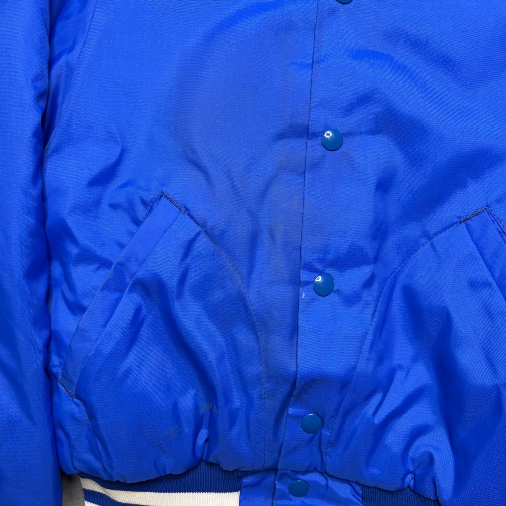 Don Alleson Athletic Bomber Jacket Mens S Blue Nevada Barrel Racing 1982 Vintage - Picture 13 of 14